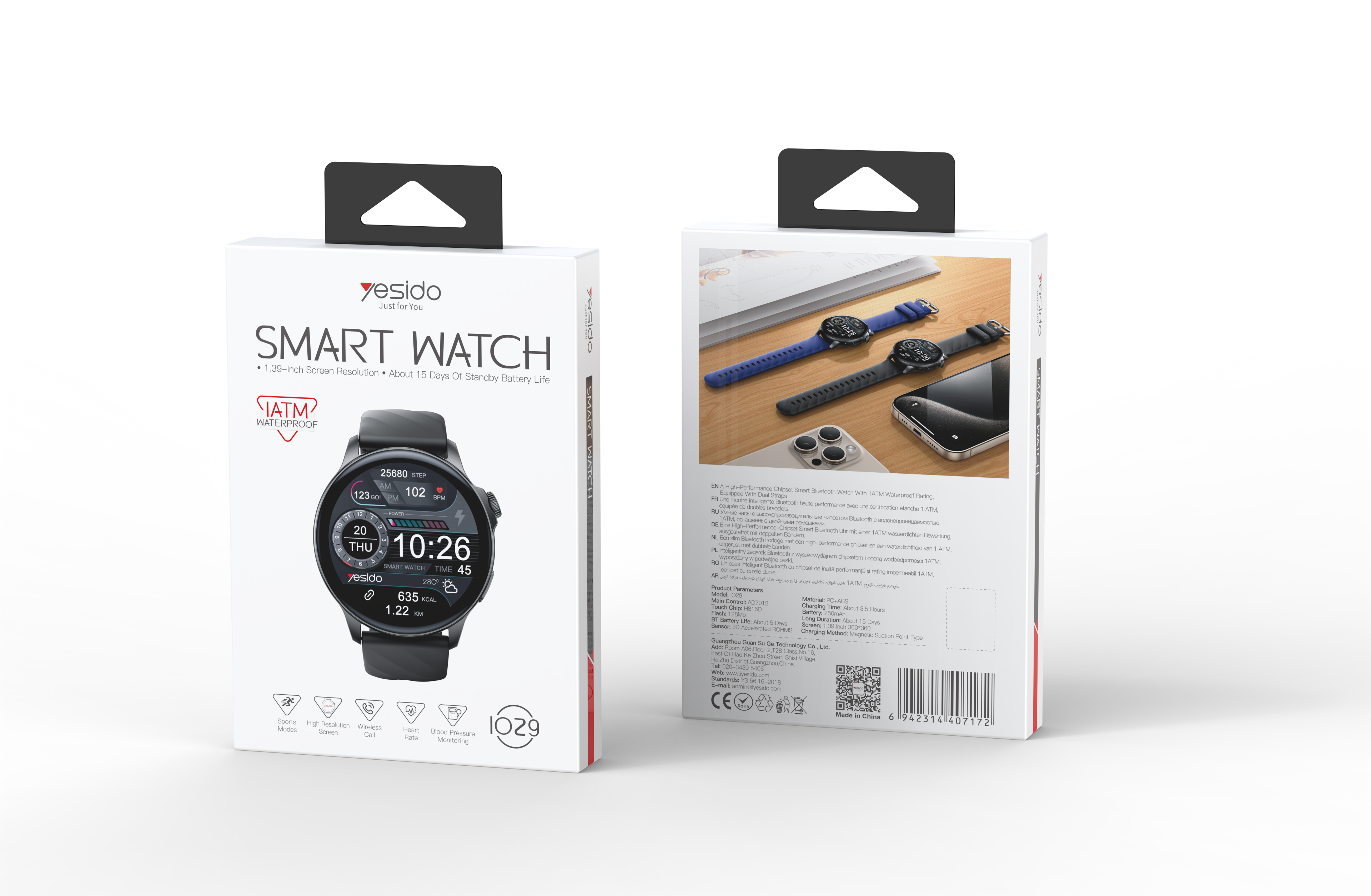 Yesido Smart Watch