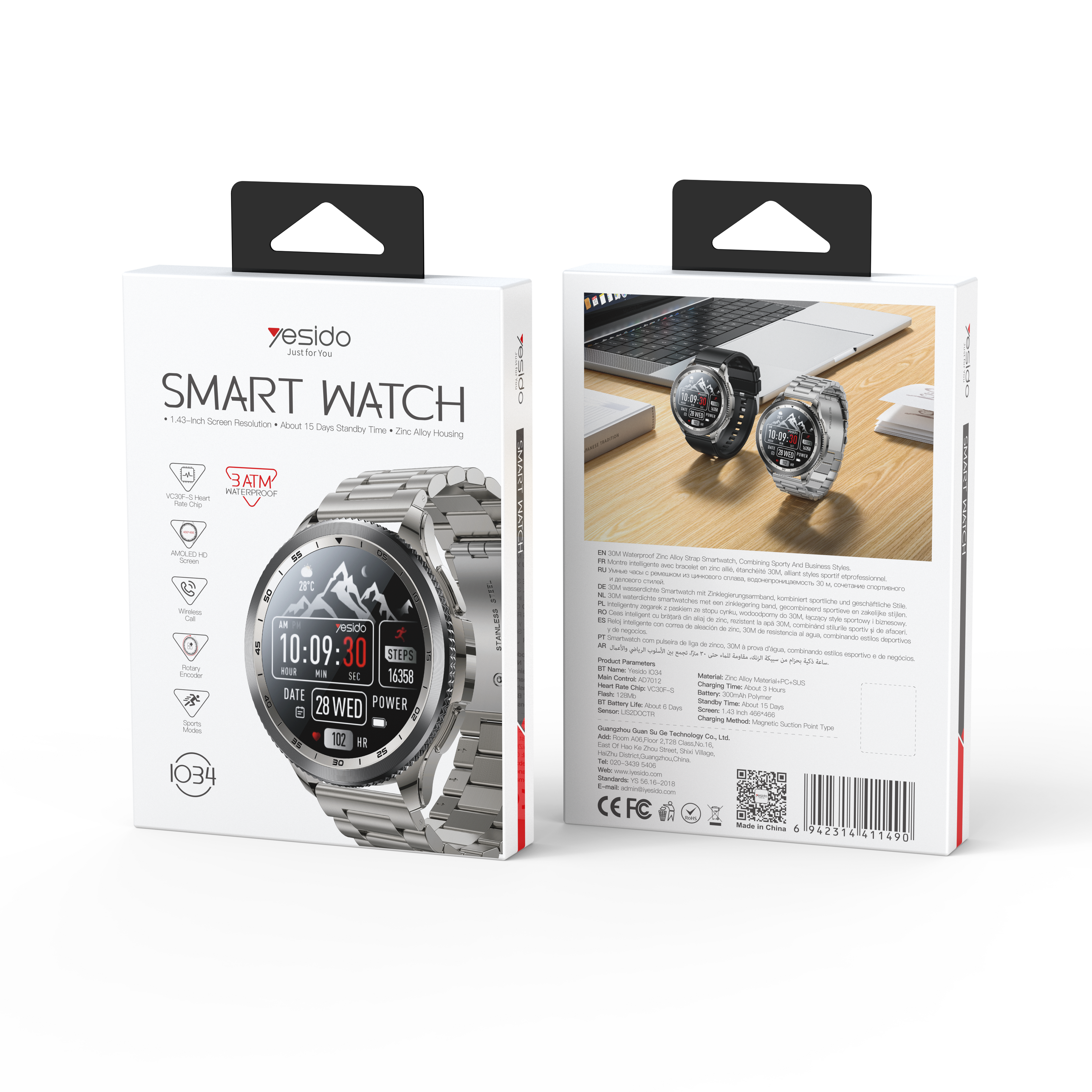 Yesido Smart Watch