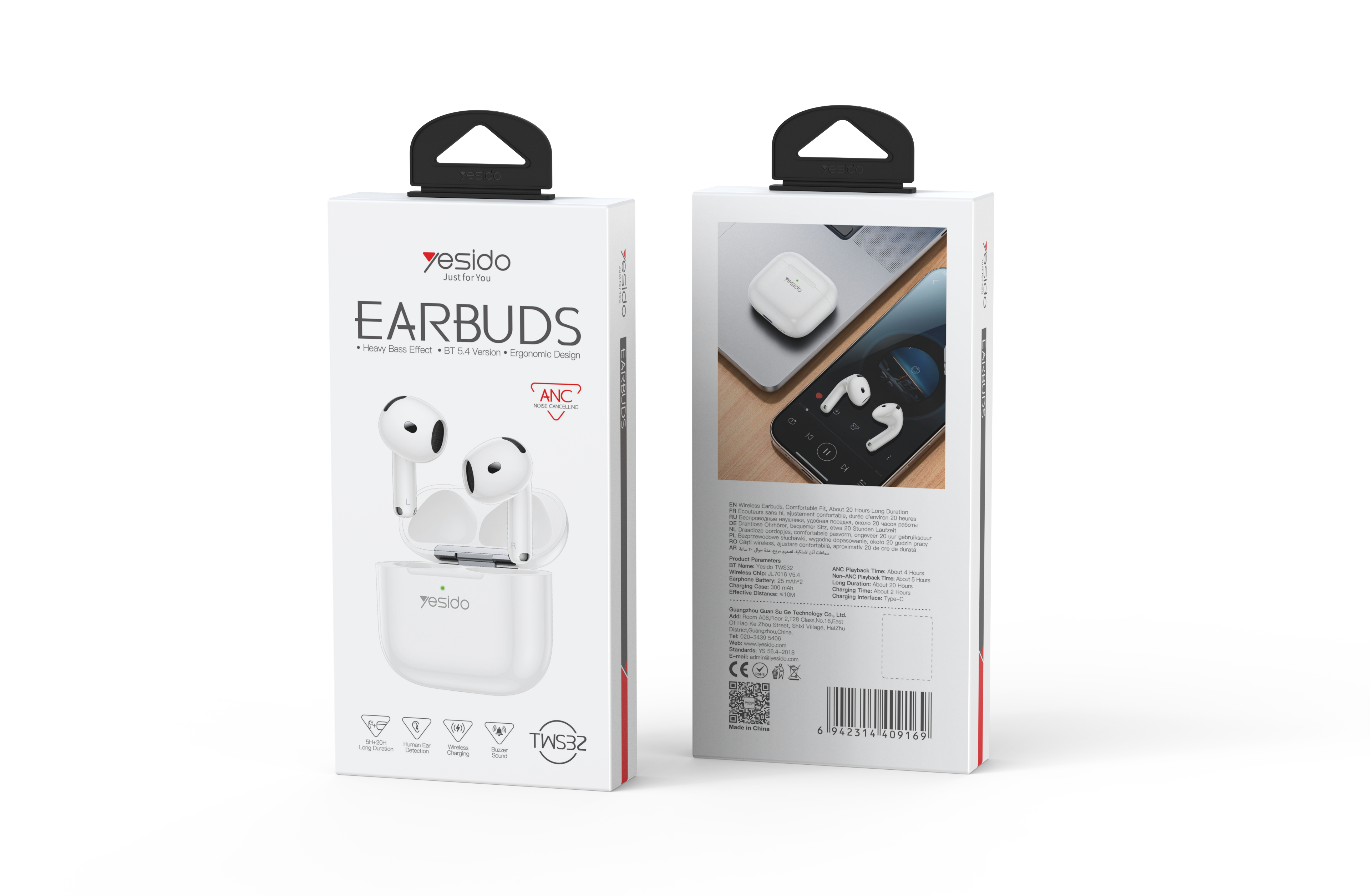Yesido Earbuds 4 ANC
